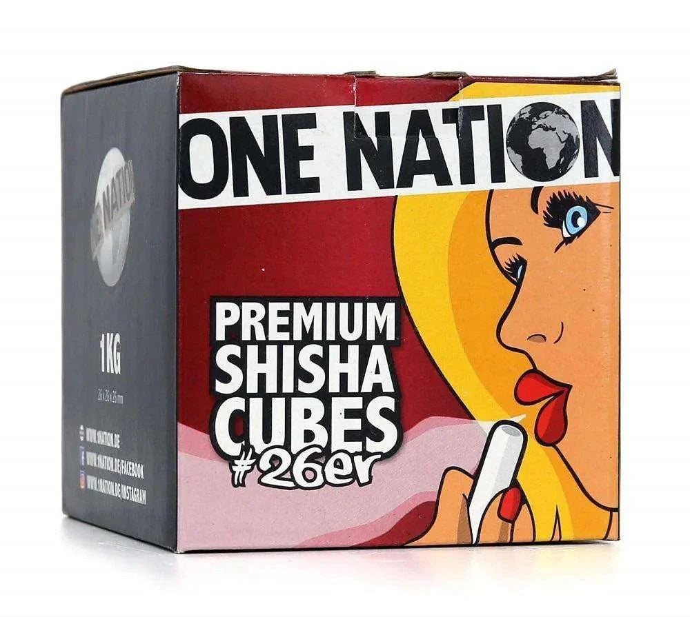One Nation Charcoal 26mm - Shisha Shop