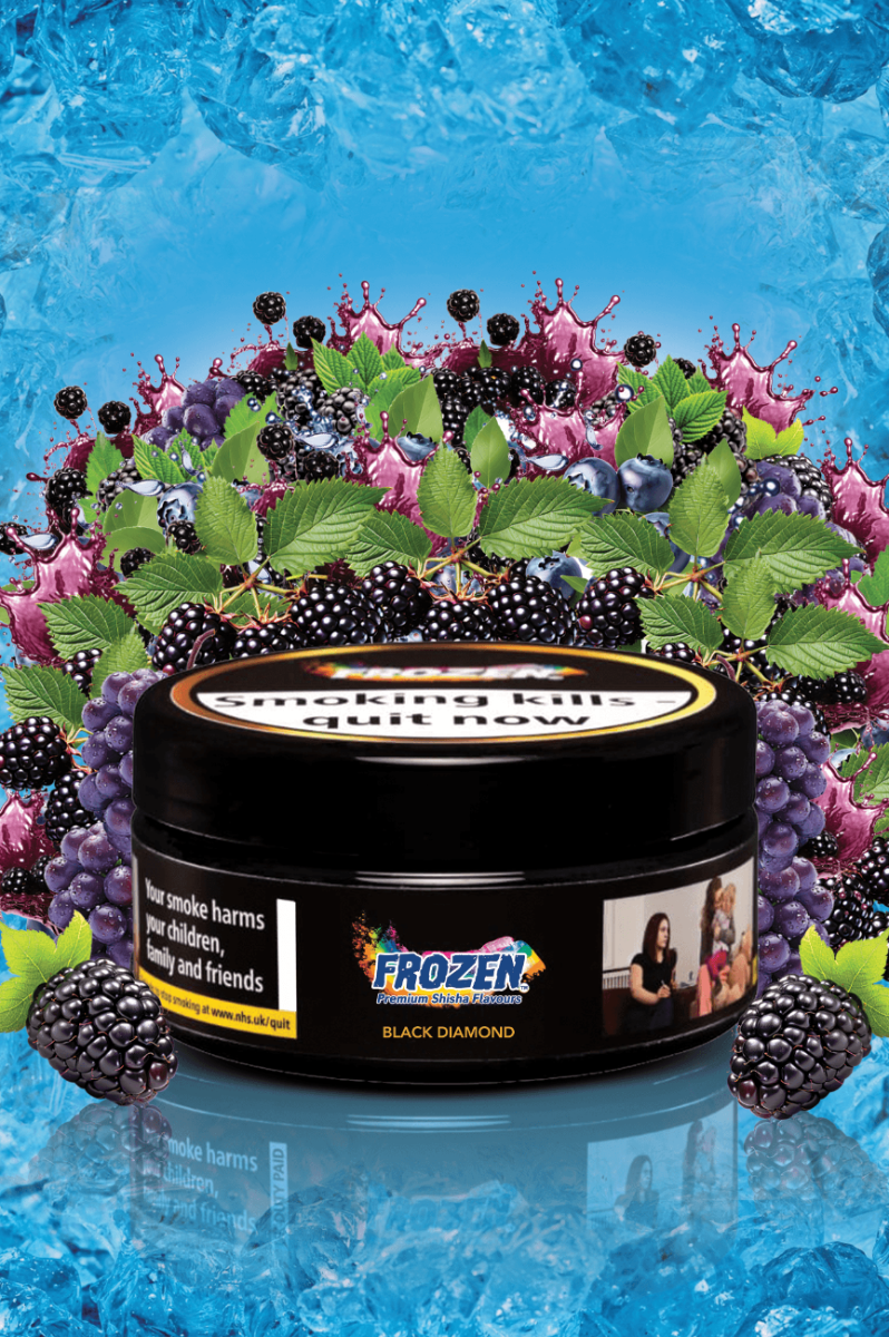 Frozen Black Diamond Shisha Flavour - Shisha Shop