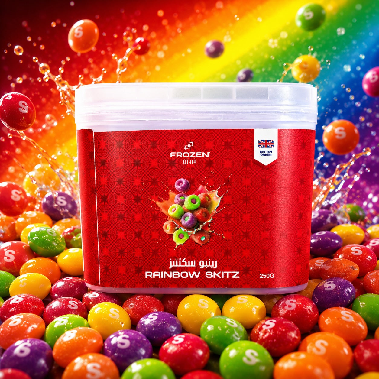 Frozen Rainbow Skitz Shisha Flavour