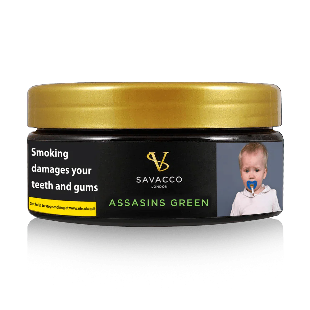 Savacco Assassins Green Shisha Flavour - Shisha Shop